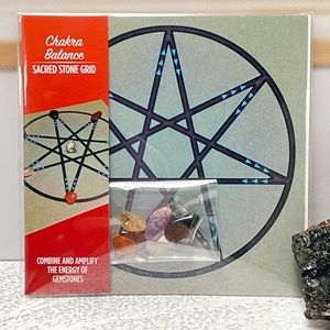 NIP Chakra Balance | Sacred Stone Mini Crystal Grid | Crystal | Crystal Grid